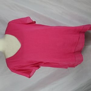 Produce Co. Layered Gauzy Blouse